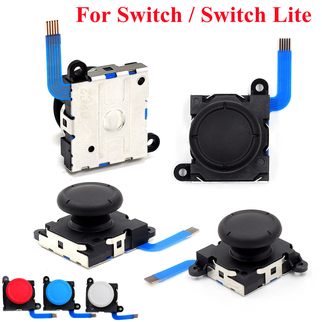 1pc 3D Analog Sensor Stick Joy - Gaming Accessories Nintendo Switch ulasan dan harga