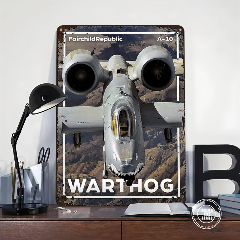 A10 Warthog Printed Poster Cus - Gaming Accessories Retro ulasan dan harga