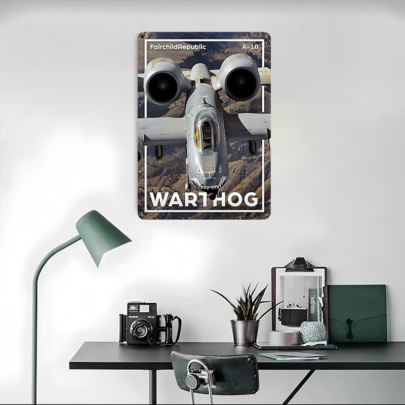 A10 Warthog Printed Poster Cus - Gaming Accessories Retro ulasan dan harga