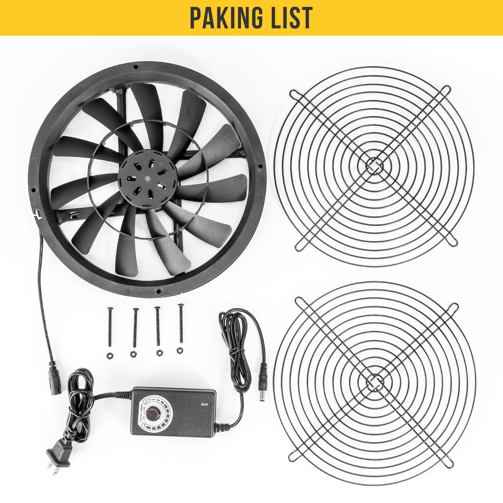 250mm 25cm DC Cooling Fan 12V  - Fan Hub Rgb Controller ulasan dan harga