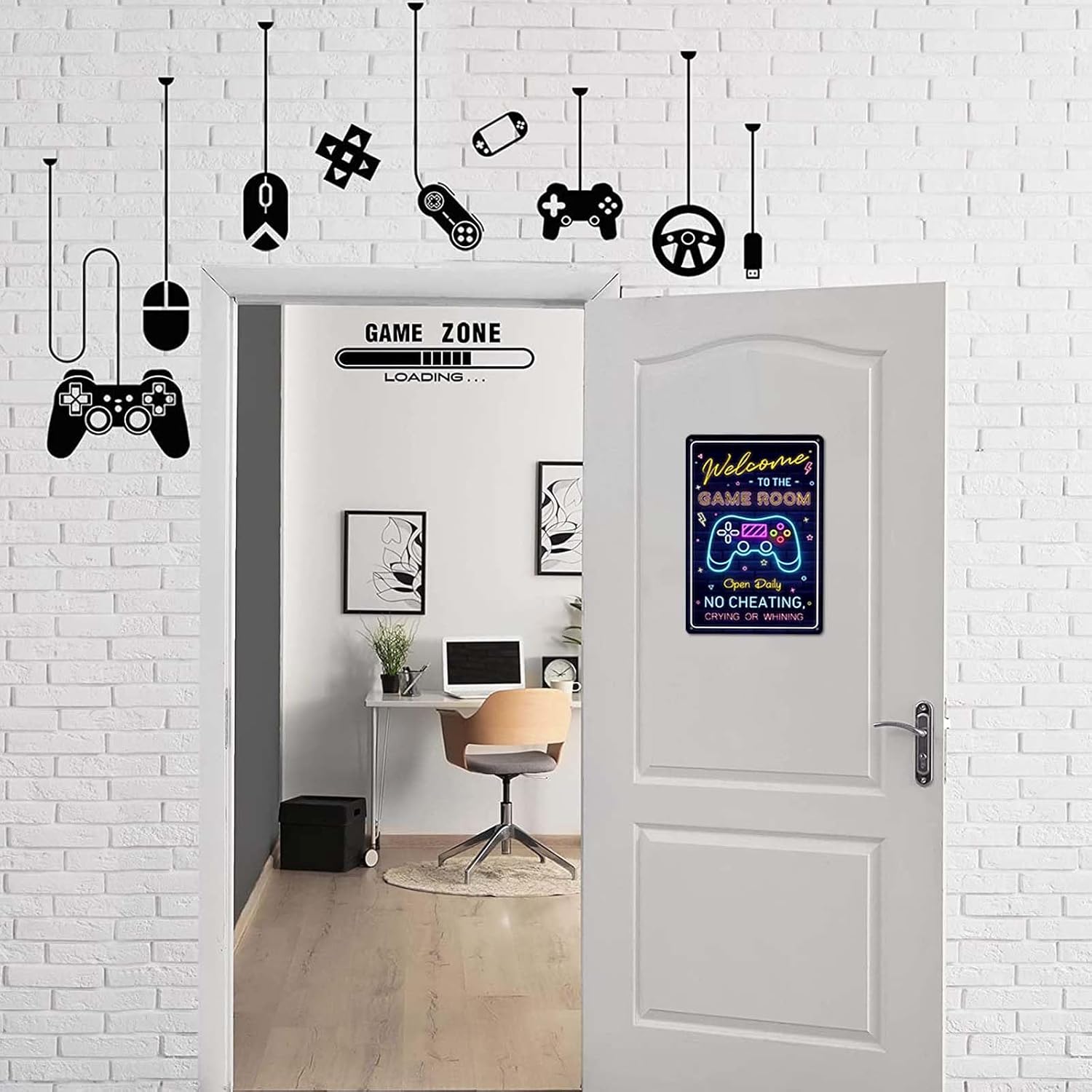 Man Cave Decor Welcome To The  - Gaming Accessories Retro ulasan dan harga