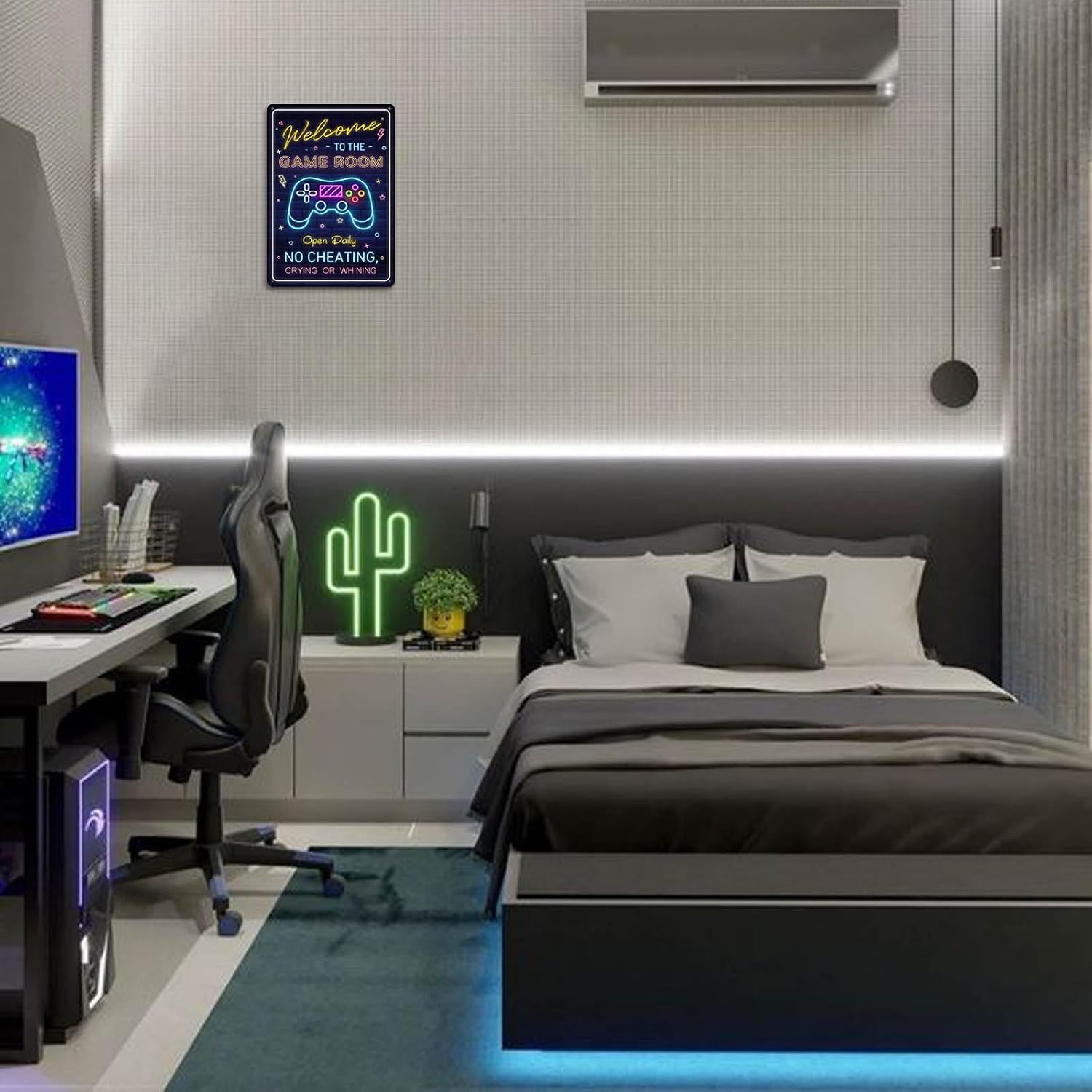 Man Cave Decor Welcome To The  - Gaming Accessories Retro ulasan dan harga