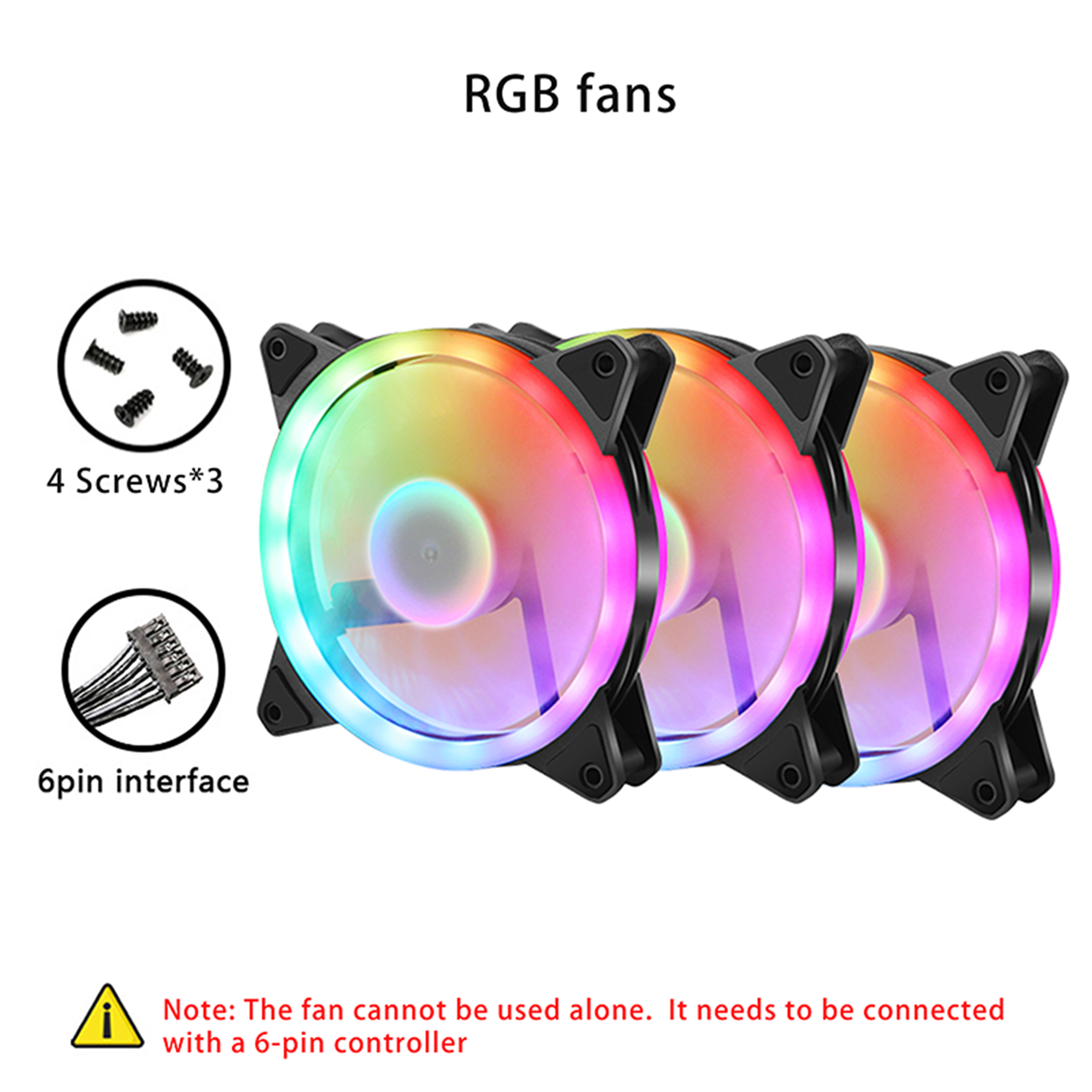 3/6+1-piece combo package: 6-p - Fan Hub Rgb Controller ulasan dan harga