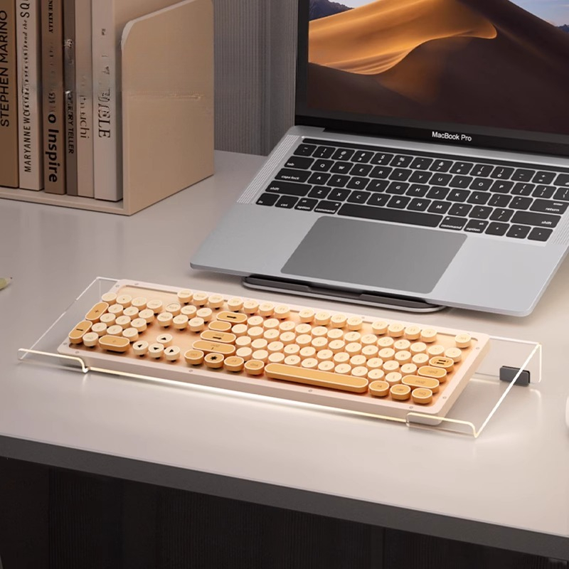 Acrylic Keyboard Tray Stand Er - Gaming Accessories Organizer ulasan dan harga
