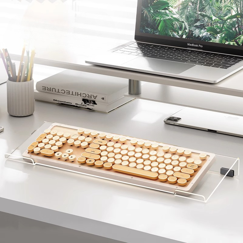 Acrylic Keyboard Tray Stand Er - Gaming Accessories Organizer ulasan dan harga
