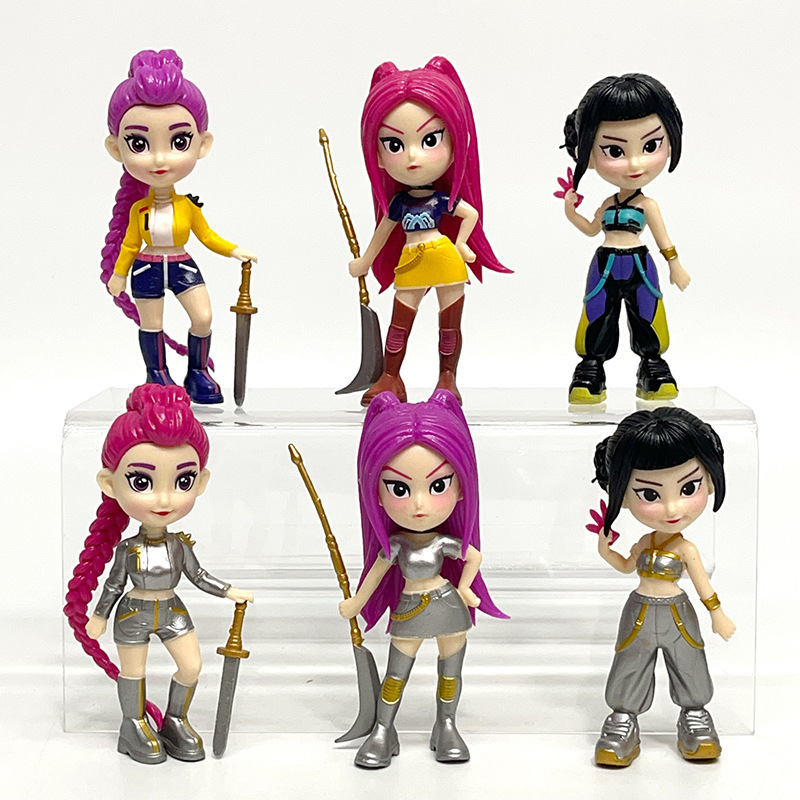 1/3/6PCS 2026 New Hot Girl Fig - Gaming Accessories Toys ulasan dan harga