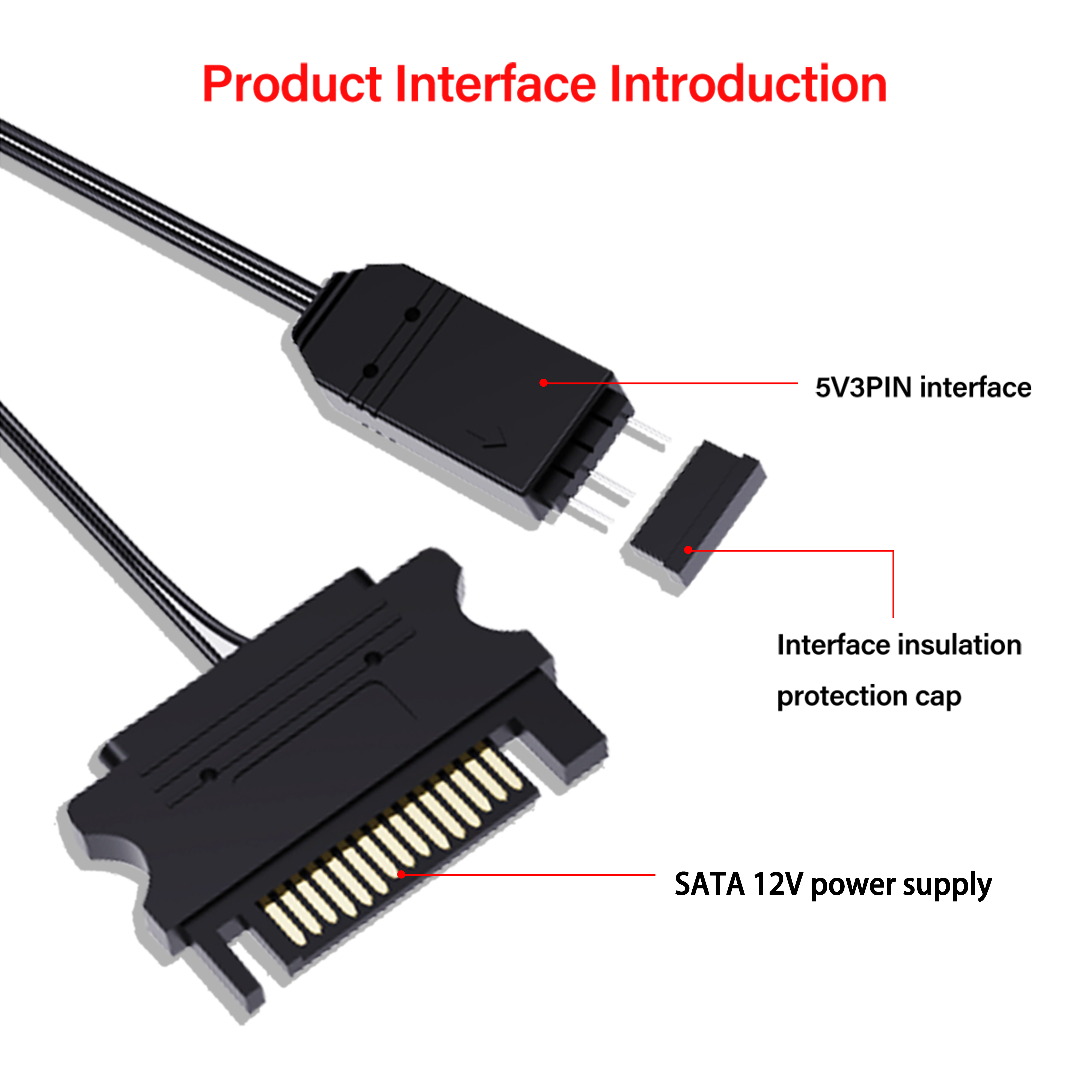 SATA Powered 5V 3Pin ARGB Cont - Fan Hub Rgb Controller ulasan dan harga