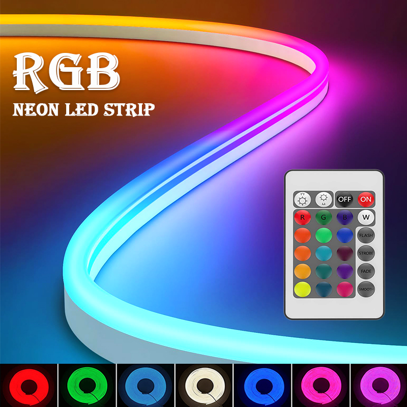 USB LED Neon Rope Lights, RGB  - Gaming Accessories Wall ulasan dan harga