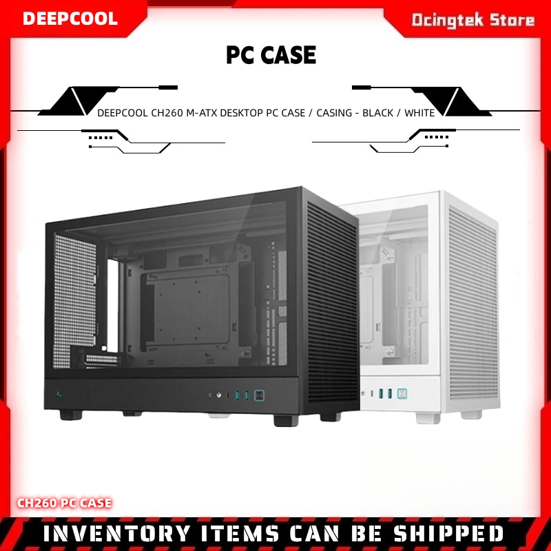 DEEPCOOL CH260 Micro ATX Deskt - Case Mesh Panel ulasan dan harga